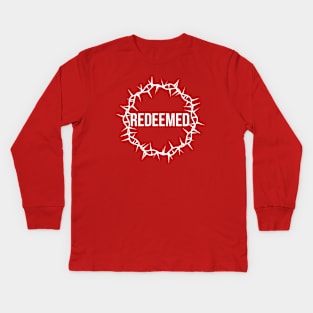 REDEEMED Kids Long Sleeve T-Shirt